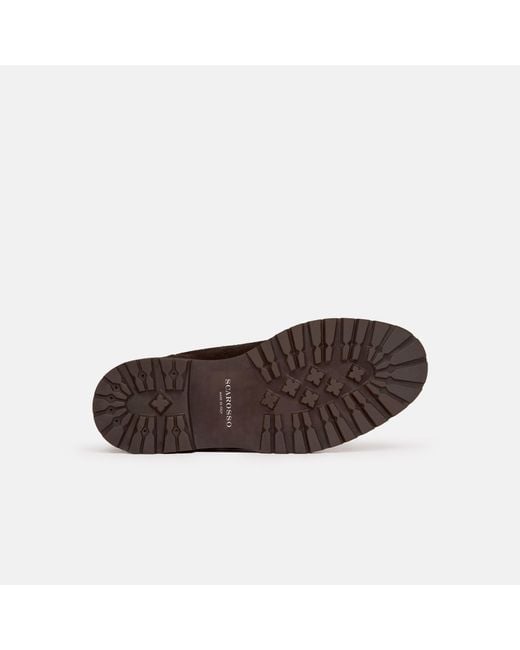 Scarosso Brown Theodore Mocha Suede for men