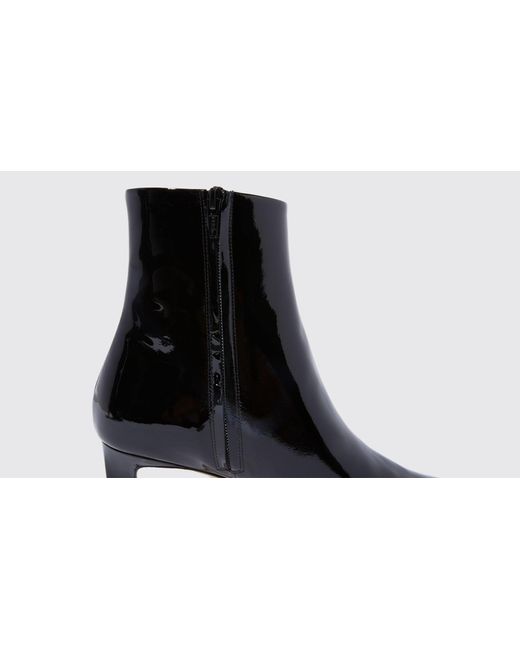 Scarosso Kitty Black Patent Boots