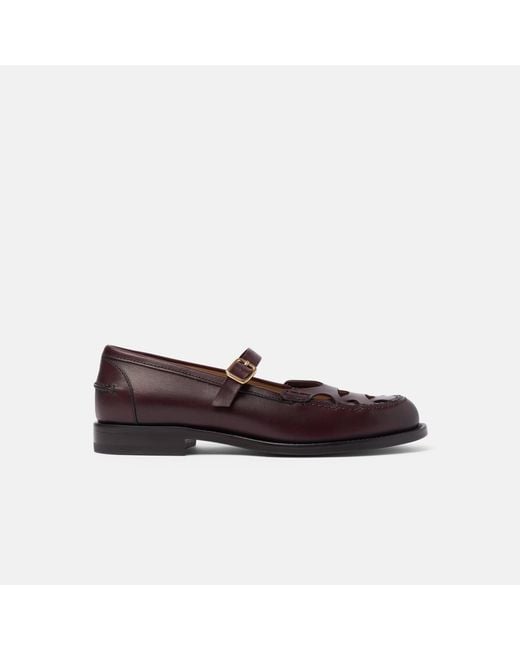 Scarosso Brown Minni Burgundy