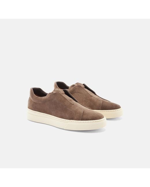 Luca Taupe Daim Scarosso pour homme en coloris Black