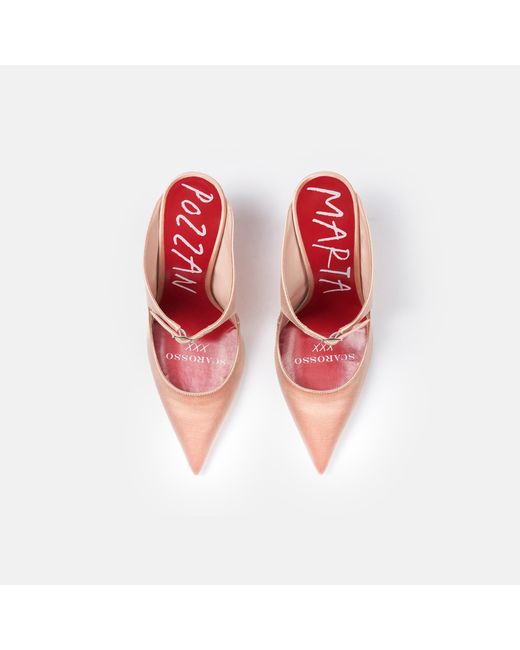 Scarosso Pink Marta Ii Rose Satin