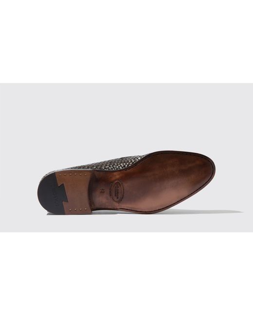 Scarosso Brown Loafers Andrea Moro Calf Leather for men
