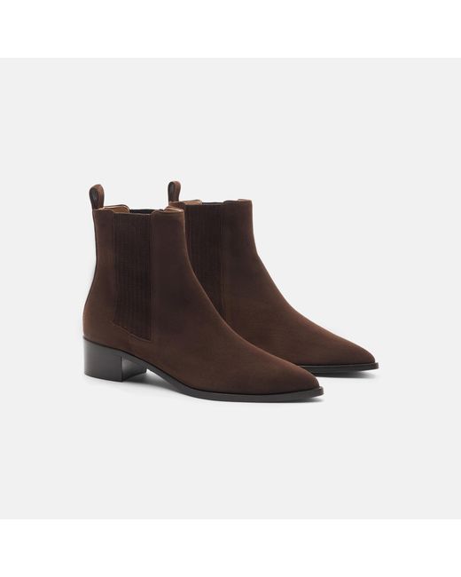 Scarosso Brown Olivia Marrone Scamosciata