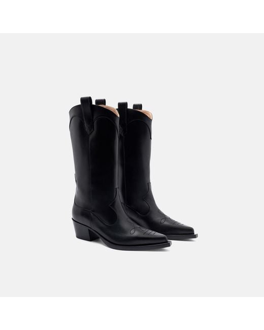 Scarosso Dolly Black Boots