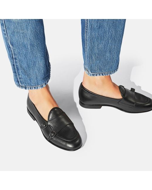 Scarosso Black Virginia Marrone Loafers & Flats