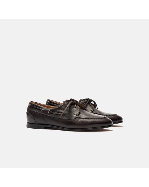 Scarosso Black Ginevra Brown Loafers