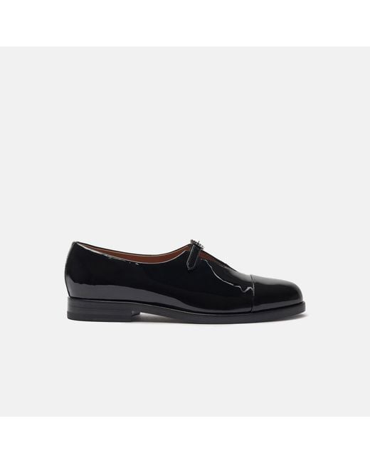 Scarosso Black Vittoria Schwarz Lackleder