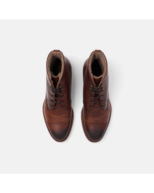 Scarosso Brown Paolo Caramello Lux Boots for men