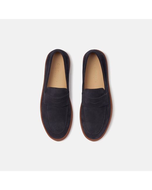 Scarosso Blue Carlos Suede for men