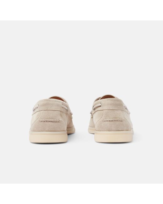 Lio Sable Daim Scarosso pour homme en coloris White