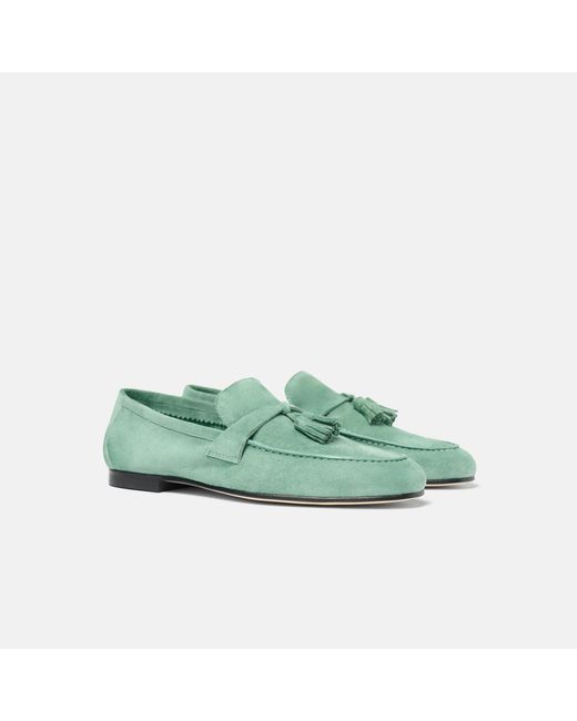 Scarosso Green Luisa Jade Suede