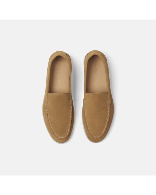 Scarosso Natural Ludovica Beige Scamosciata Loafers