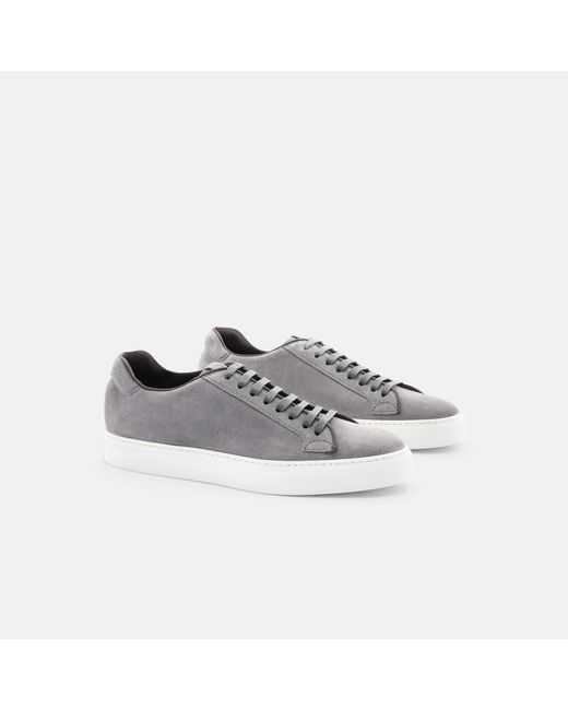 Scarosso Gray Ugo Grigio Scamosciato Sneakers for men