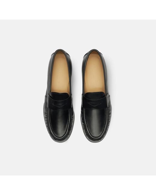 Scarosso Fred Black Loafers for men
