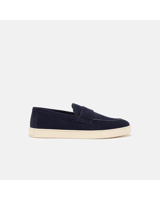 Scarosso Blue Ramon Suede for men