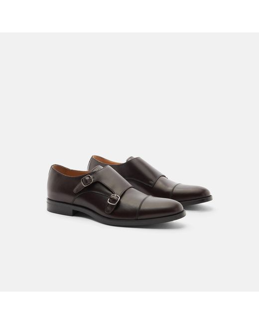 Scarosso Black Francesco Moro Monks for men