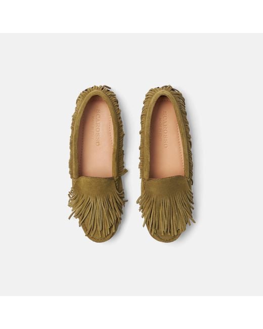 Scarosso Green Maya Suede