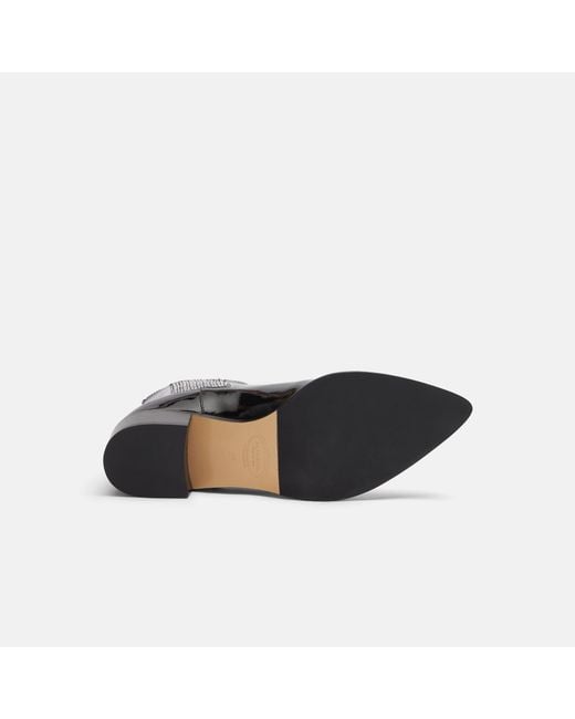 Scarosso Olivia Black Patent Boots