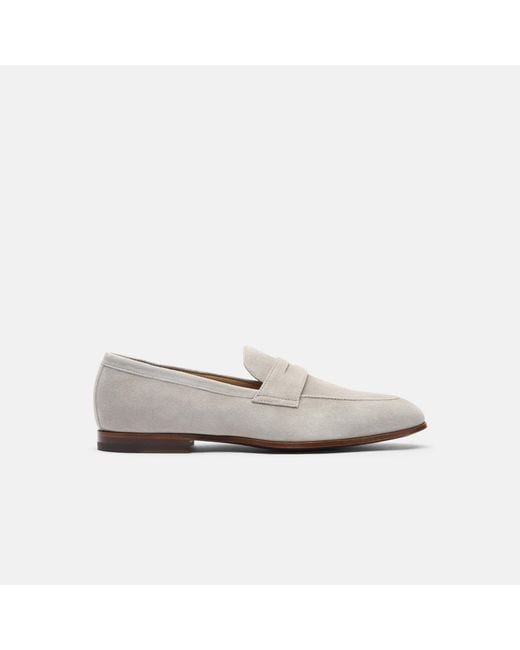 Scarosso White Marzio Taupe Scamosciato for men
