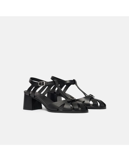 High Heel Sandals Scarosso en coloris Black
