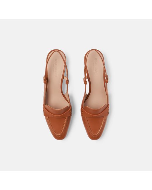 Scarosso Black Bianca Cognac Heels