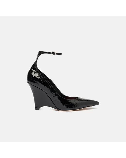 Scarosso Black Marta Iii Croco