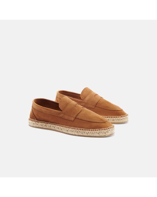 Scarosso Brown Diego Tobacco Suede for men