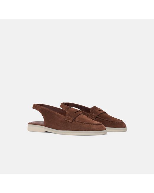 Scarosso Brown Leila Suede