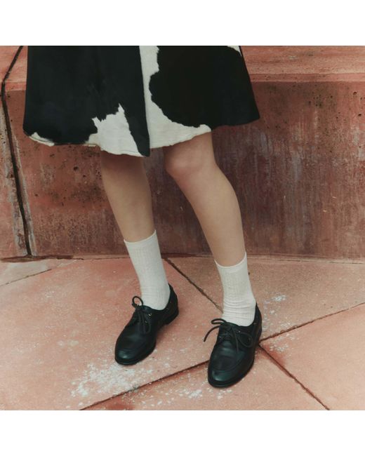 Scarosso Ginevra Black Grain Loafers