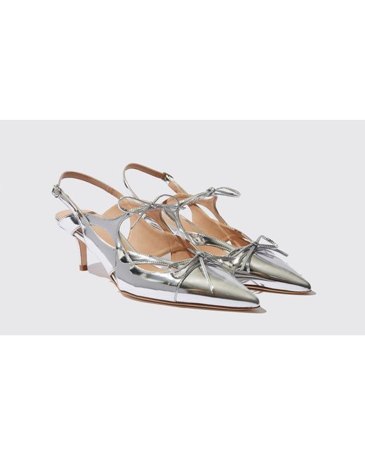 Scarosso Metallic Cinderella High Heels