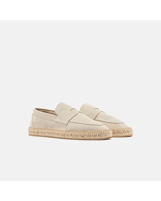Scarosso Natural Diego Raw Suede for men