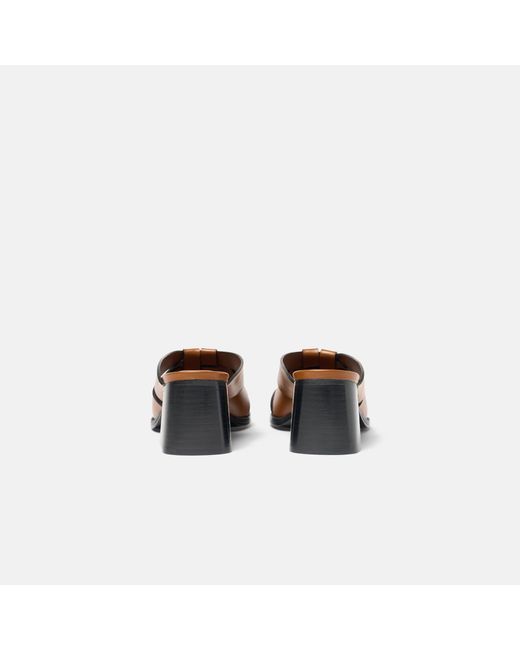 Scarosso Brown Aida Cuir