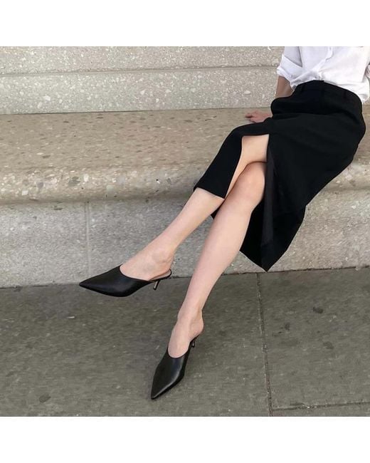 Scarosso Laura Black Heels
