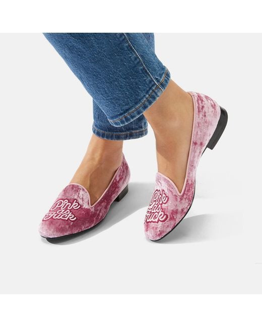 Scarosso Pink Lady Nolita Velvet