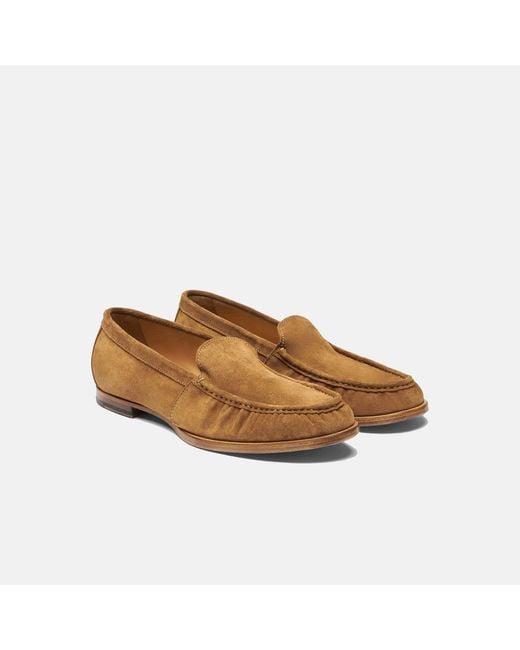 Scarosso Brown Alain Tan Suede for men