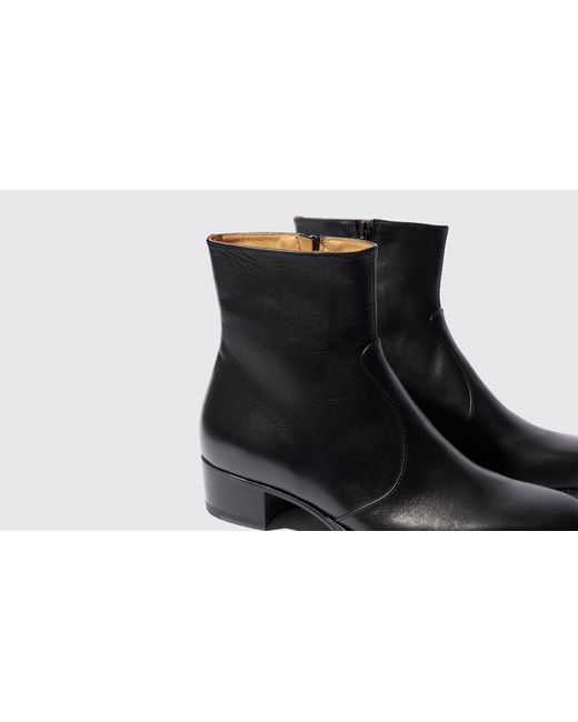 Scarosso Warren Black Boots for men