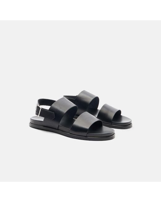 Scarosso Black Antonio Nero Sandals for men
