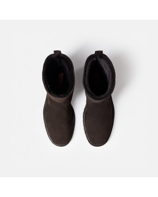 Scarosso Brown Paul Dark Suede for men