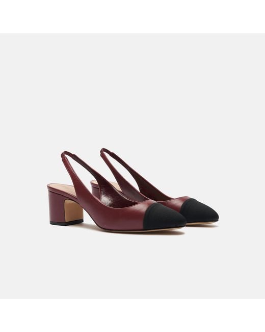 Scarosso Red Miranda Burgundy Pumps