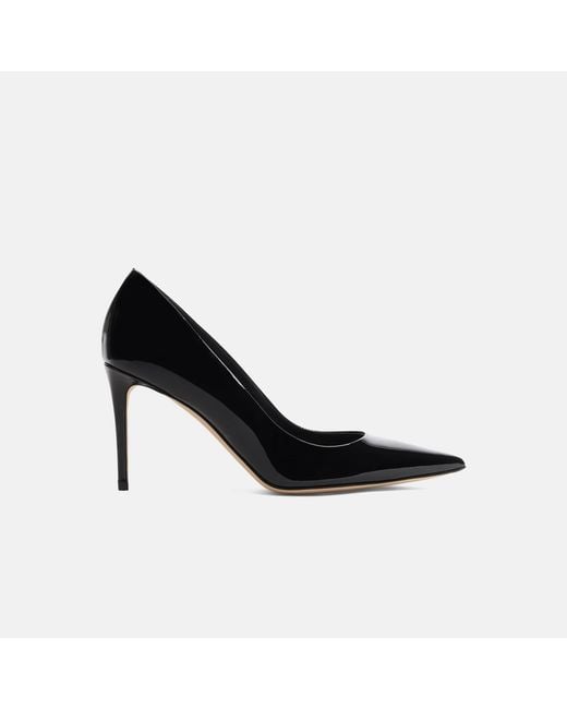 Scarosso Gigi Black Patent Pumps