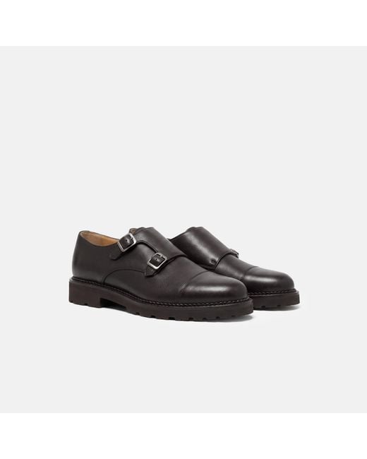 Scarosso Brown Oswald Grain for men