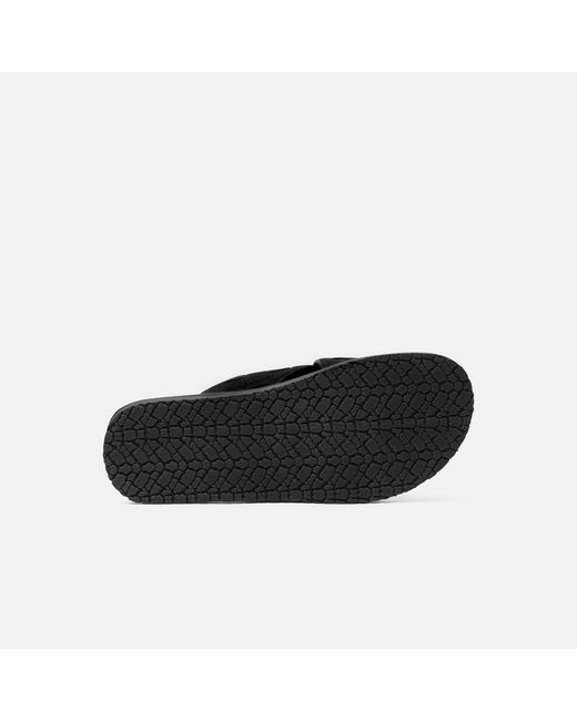 Scarosso Black Ettore Suede Woven for men