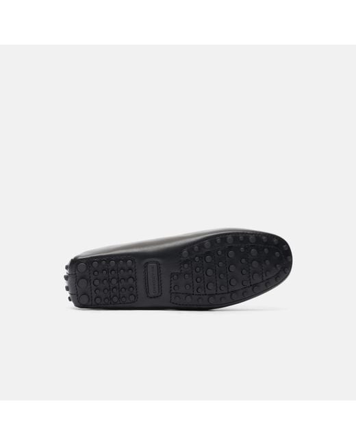 Scarosso Michael Black Driving Shoes for men