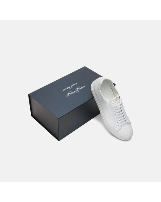 Ugo X Brooks Brothers di Scarosso in White da Uomo