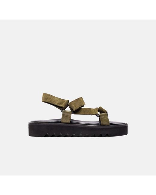 Scarosso Green Wooster V Khaki Suede for men