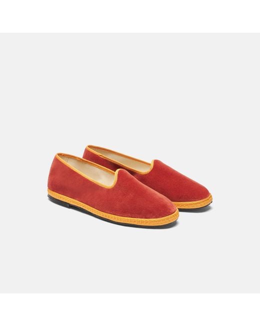 Scarosso Red William Iv Negroni Slippers for men