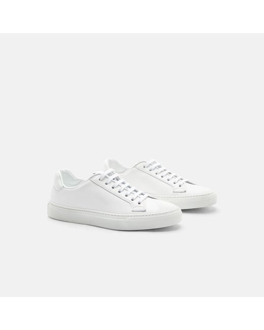 Scarosso White Sneakers Cecilia Bianca Calf Leather