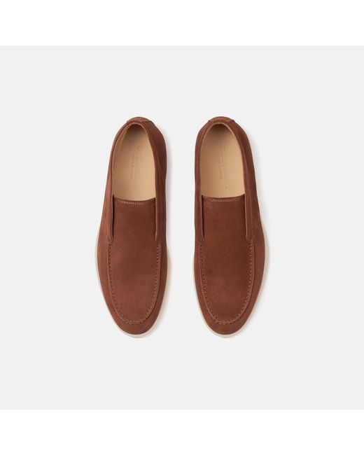 Scarosso Leonardo Light Brown Suede Boots for men