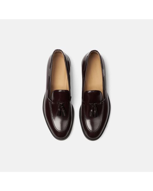 Scarosso Multicolor William Burgundy Bright Loafers for men