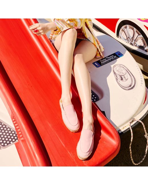 Scarosso Pink Belen Suede
